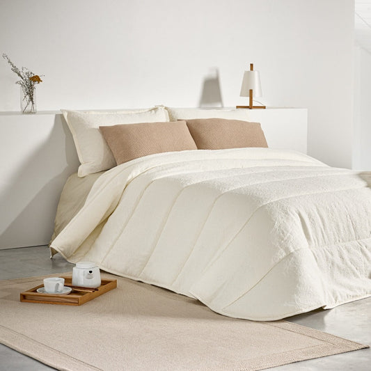 Edredão Jacquard 100% Algodão Lilibet Pérola
