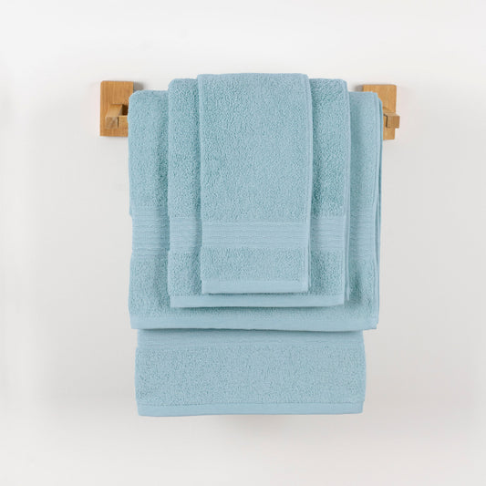 Conjunto Banho 6 Peças 450Grs Zen Azul Claro