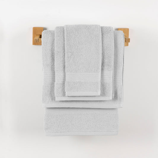 Conjunto Banho 6 Peças 450Grs Zen Cinza Claro