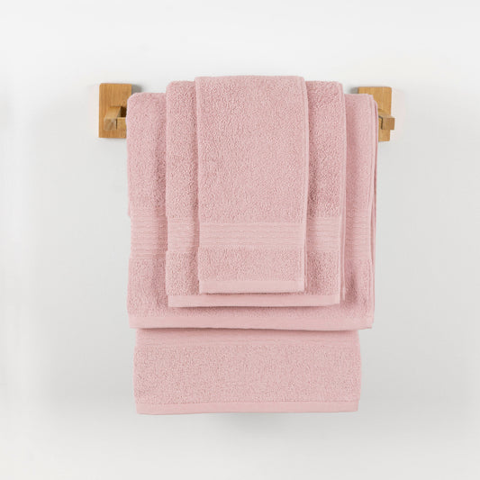 Conjunto Banho 6 Peças 450Grs Zen Rosa Claro