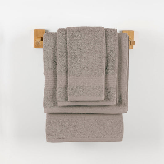 Conjunto Banho 6 Peças 450Grs Zen Taupe