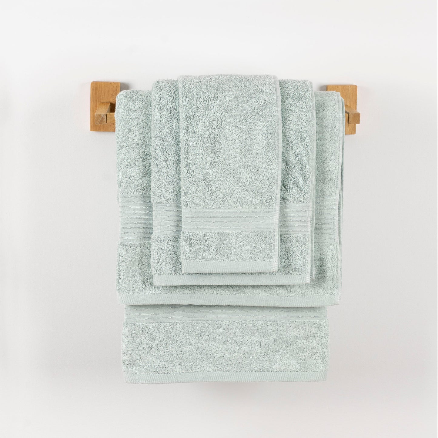 Conjunto Banho 6 Peças 450Grs Zen Verde