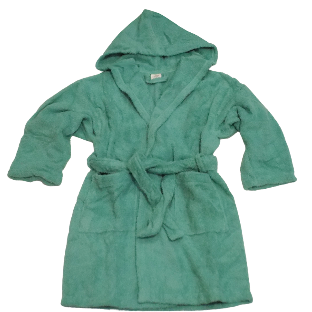 Robe de Criança C/ Capuz Felpo Turco 420 Grs 100% Algodão