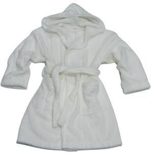 Robe de Criança C/ Capuz Felpo Turco 420 Grs 100% Algodão