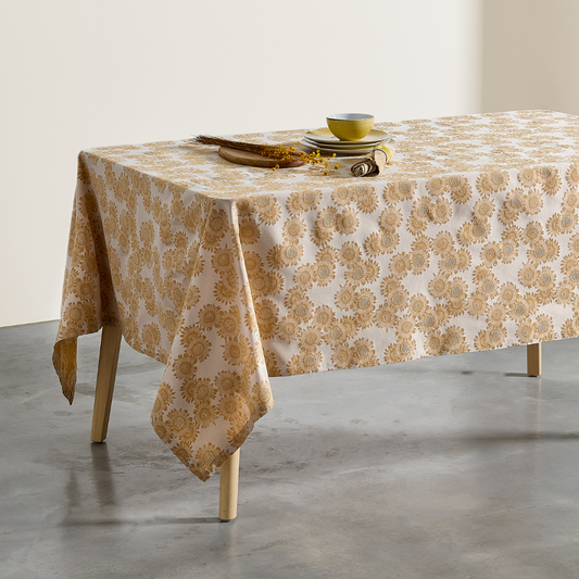 Mantel Jacquard ANTIMANCHAS Girasoles