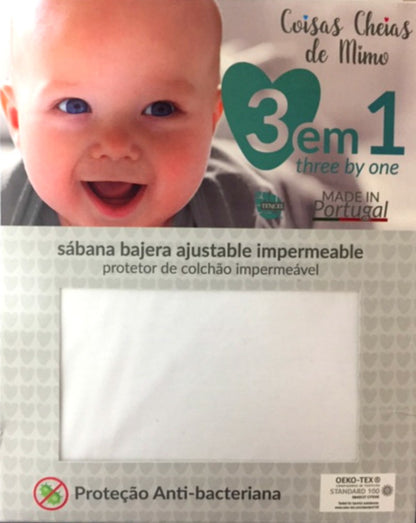 Protector colchão Cama/Berço 3 em 1 TENCEL® - D'Algodão