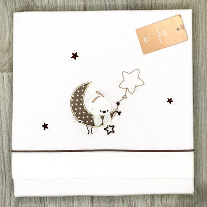 Sábanas + Funda de Almohada Luna Taupe - BimbiPirulos