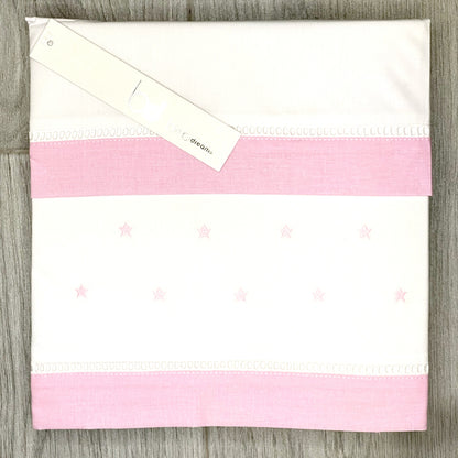 Sábanas + Funda de almohada Class Pink - BimbiDreams
