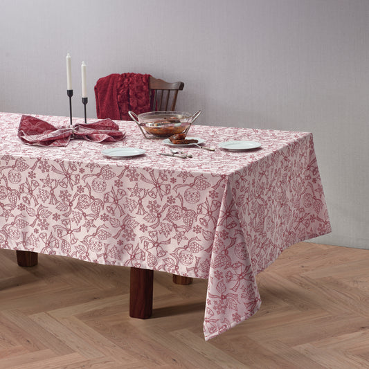 Toalha de Mesa Jacquard ANTI-NÓDOAS Natal