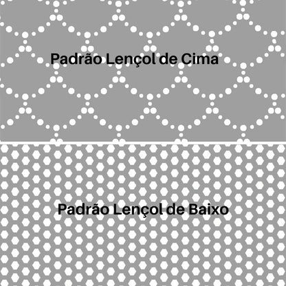 Juego de sábanas de franela gris para cama individual Eterna