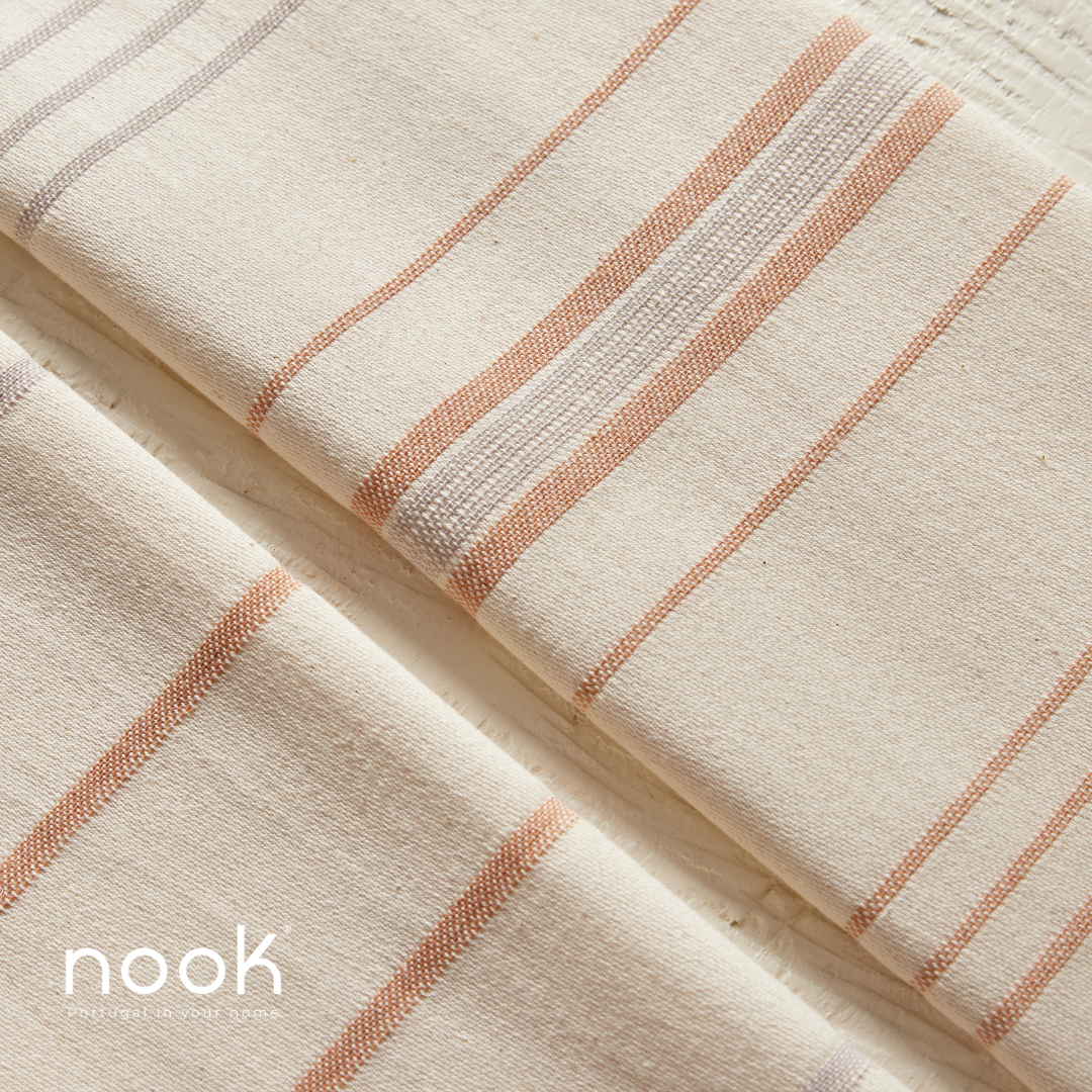 Pack 3 Panos Cozinha Jacquard 100% Algodão 50x70 Arisca Rosa/Cinza