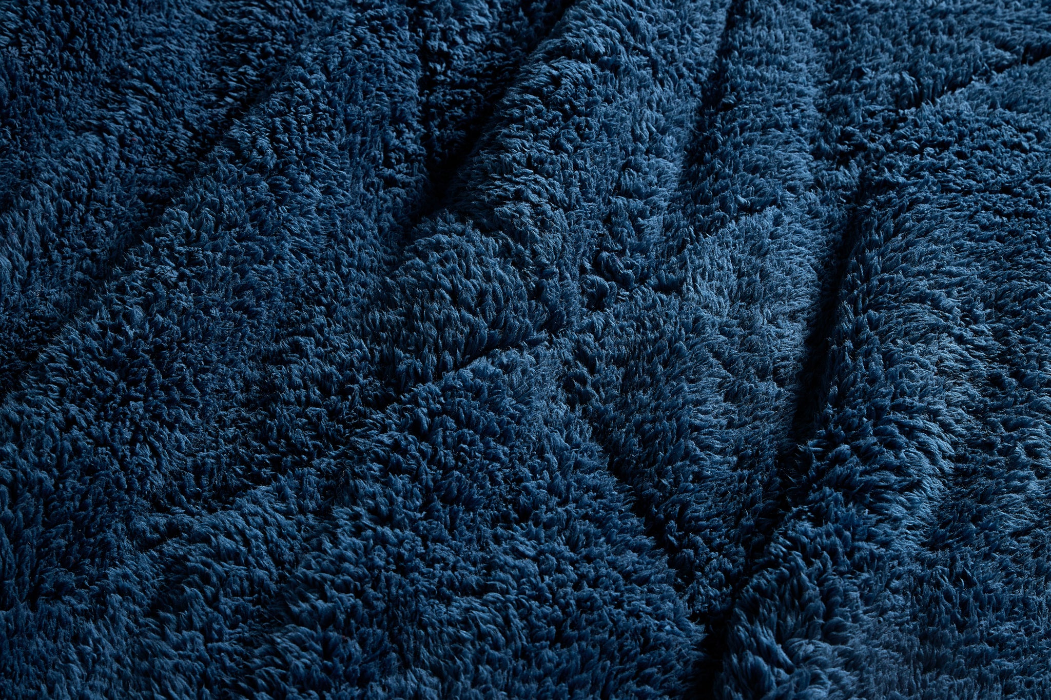 Conforter / Edredão Pelo Sherpa Duplo Pepper Azul