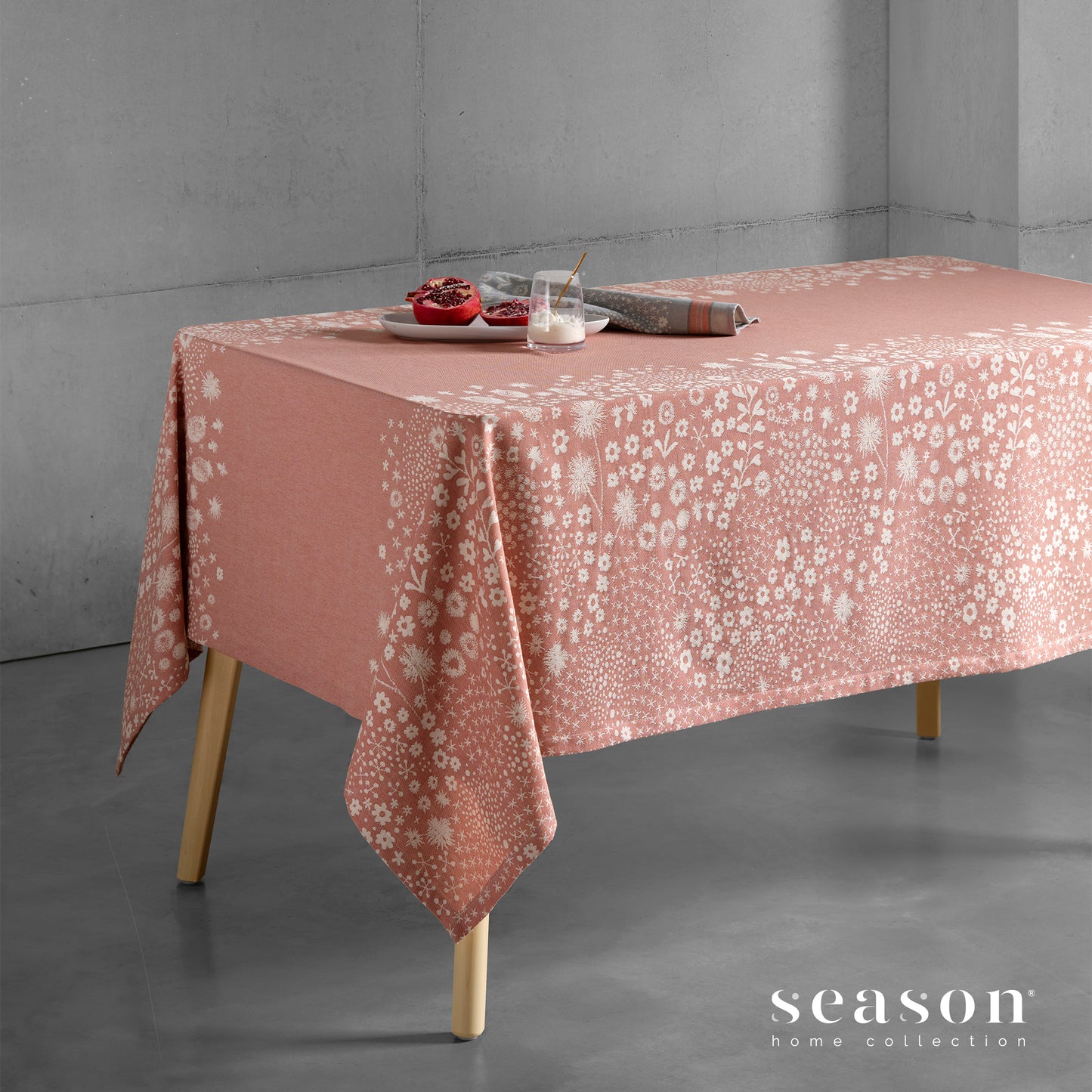 Toalha de Mesa Jacquard 100% Algodão Wild One